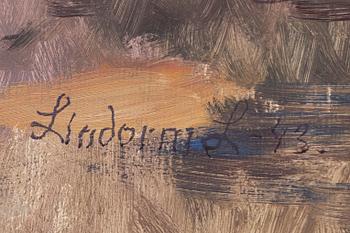 Lindorm Liljefors, Lake shore.