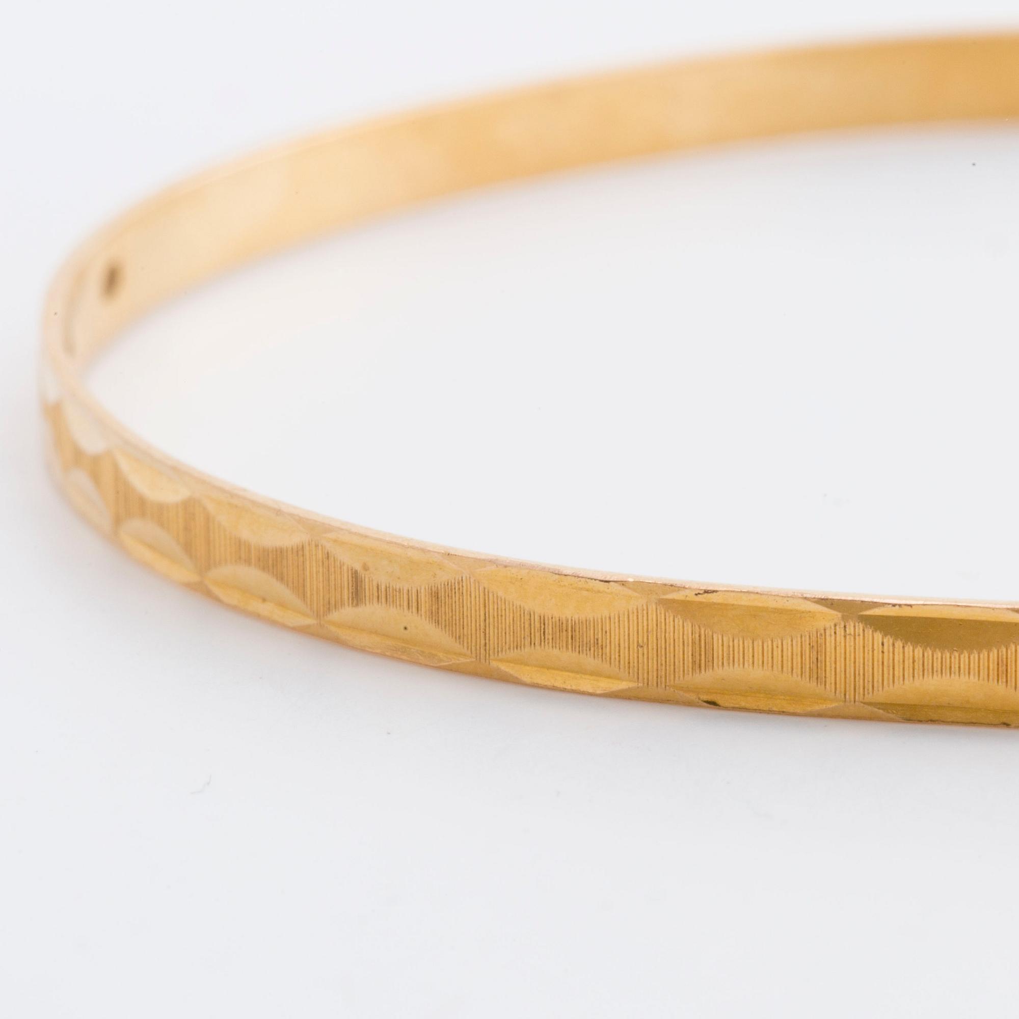 BANGLE 18K gold 8,4 g.