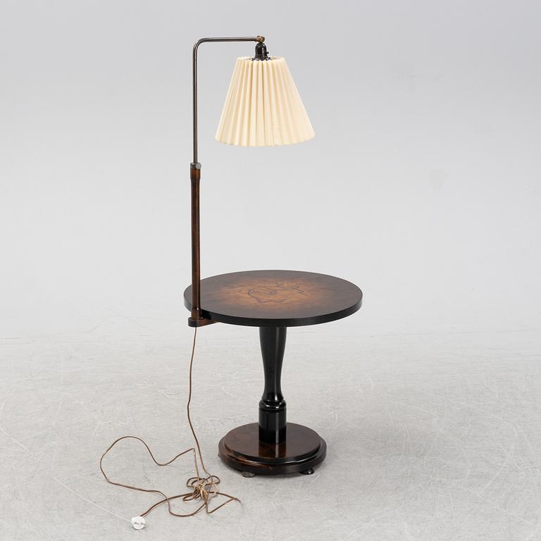 A floor lamp, 1930's.