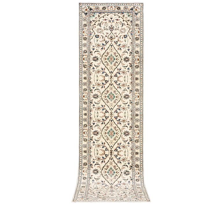 Gallerimatta, Keshan, ca. 300 x 80 cm.