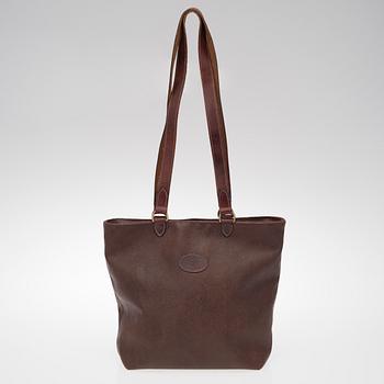 A SCOTCHGRAIN TOTE BAG.