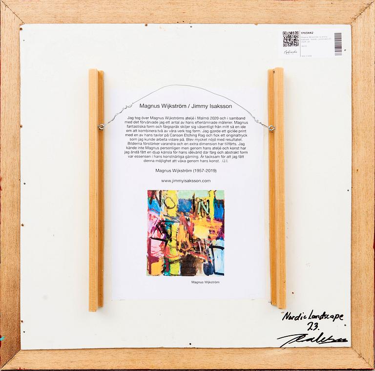 Magnus Wijkström, & Jimmy Isaksson, "Nordic Landscape 23", 2024.