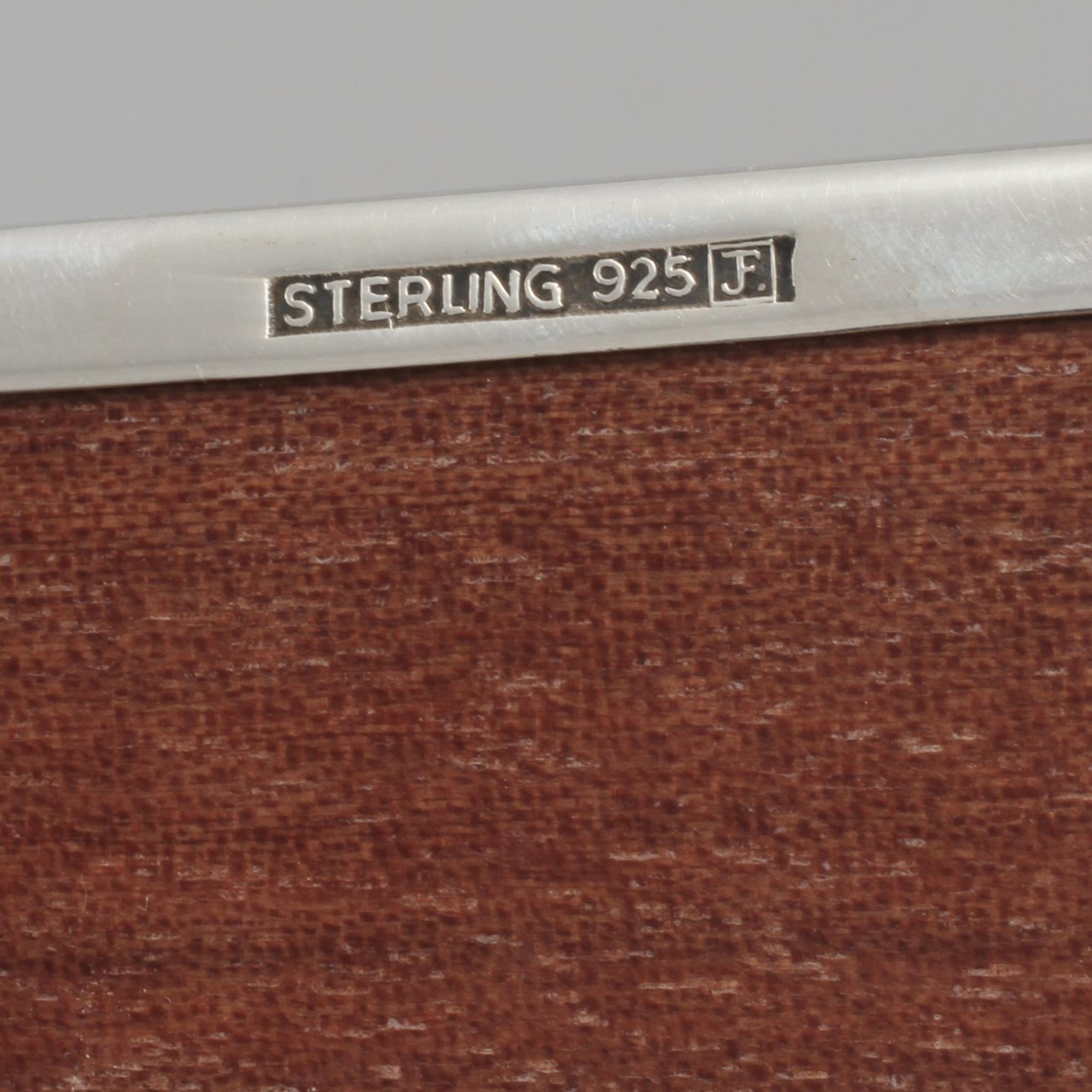ETUI, silver, 1900-talets mitt.