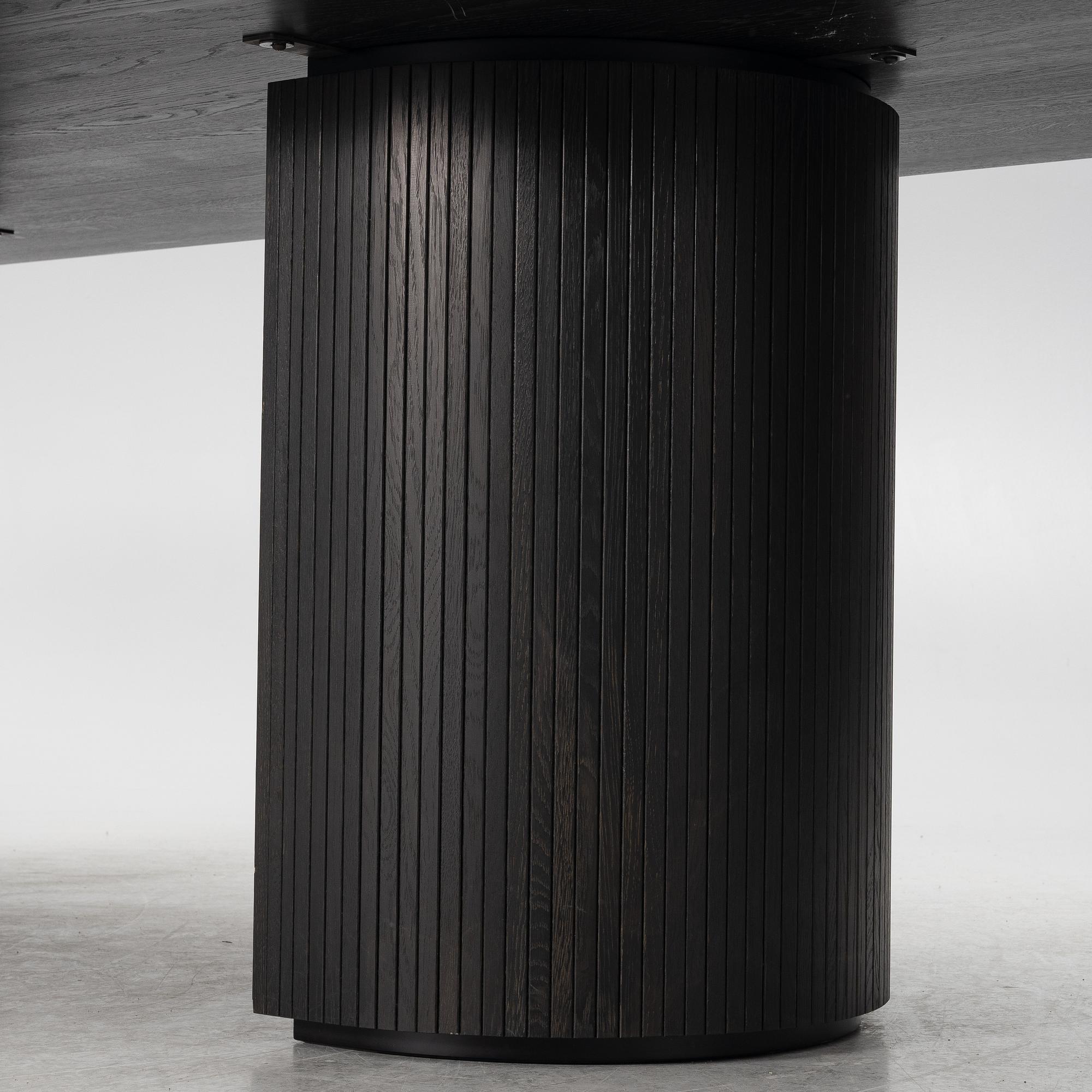 Space Copenhagen, dining table, "Moon", GUBI, Denmark.