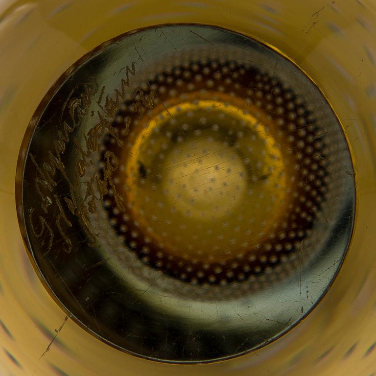 GUNNEL NYMAN, vas,"GN 25", signerad, G. Nyman Nuutajärvi, Notsjö -56.