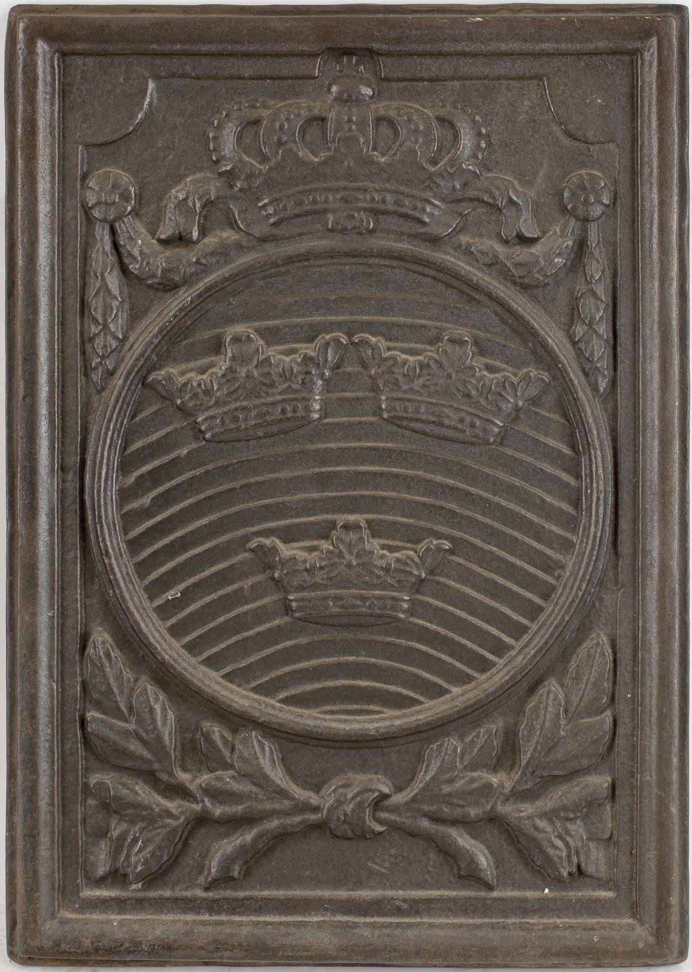 SÄTTUGNSPLATTA, gjutjärn, 1800/1900-tal.