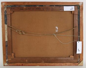 LOUIS MOE, tillskriven. Olja på duk.