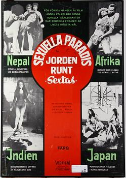 FILMAFFISH, Sexuella Paradis "Sextas", 1973. 