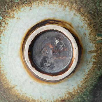 Kyllikki Salmenhaara, a stoneware bowl, Arabia, Finland 1950's.