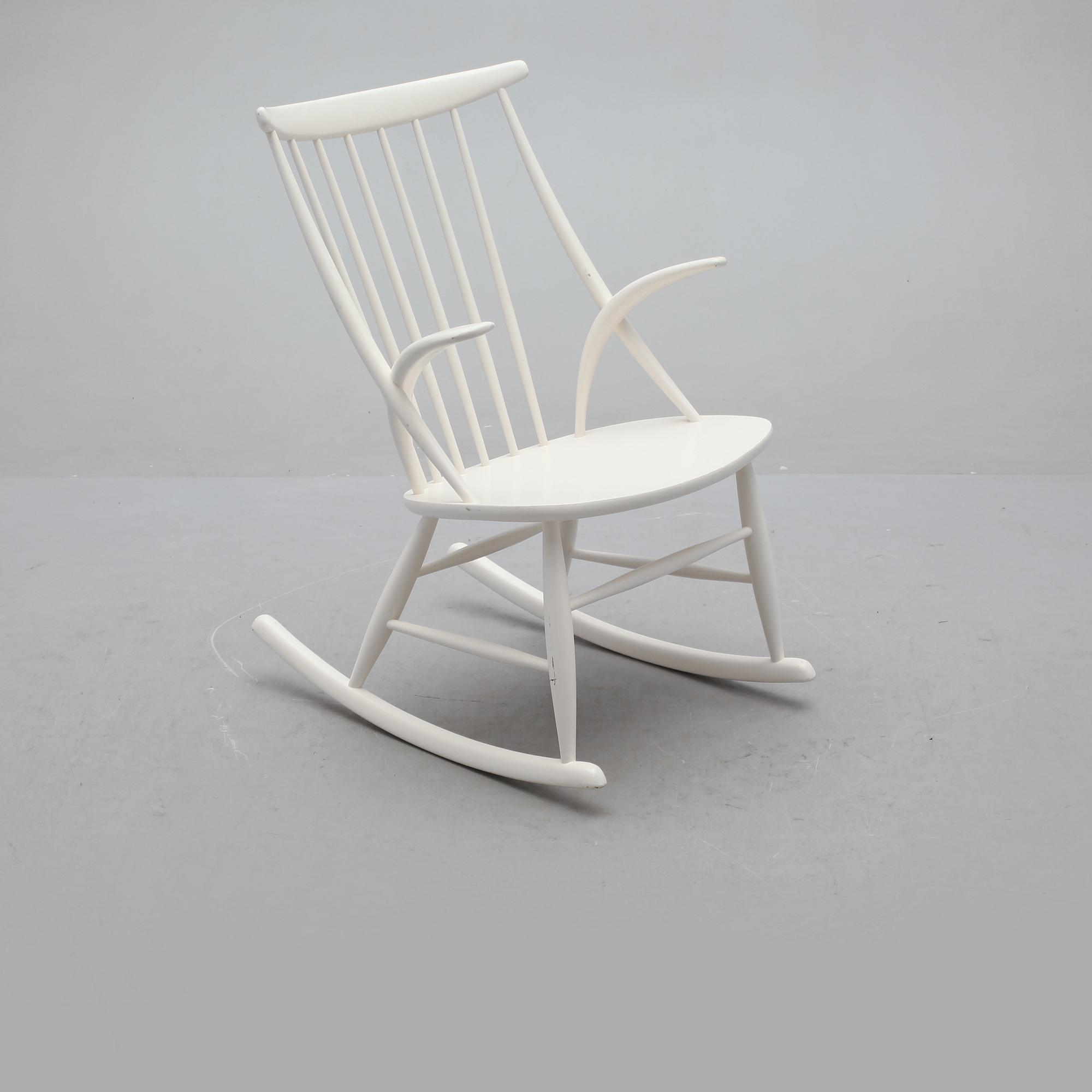 GUNGSTOL, "Gyngestol Nr. 3", Illum Wikkelsö, för N Eilersen, 1900-talets andra hälft.