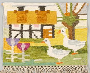 BONAD, rölakan, "Skåne", Ingegerd Silow, signerad IS, 1900-talets andra hälft, 56 x 71 cm.