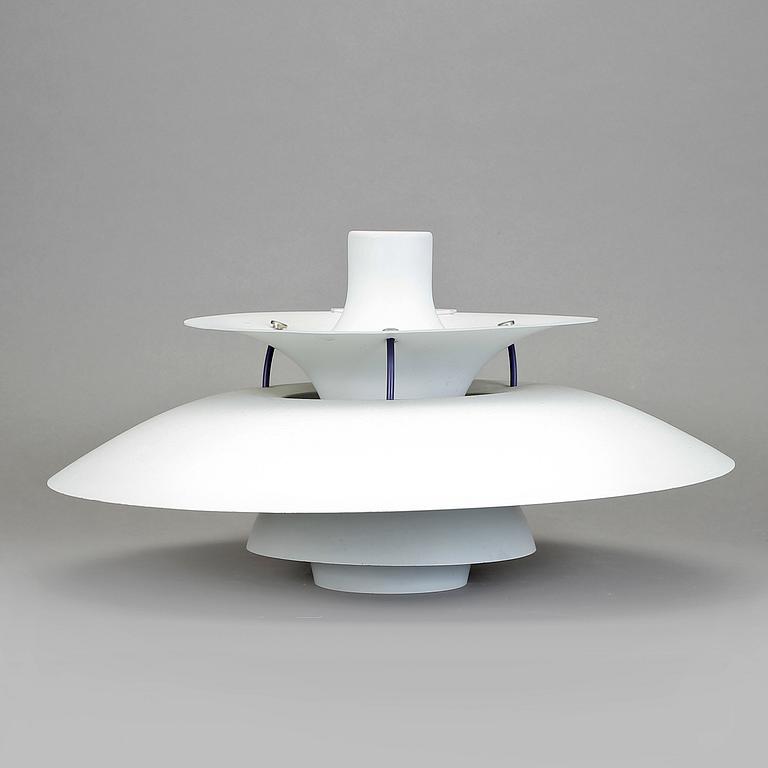 TAKLAMPA, "PH-5", Poul Henningsen för Louis Poulsen, Danmark, 1900-talets andra hälft.
