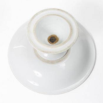 Pair of porcelain footed bowls, Bing & Gröndahl, 19th century.