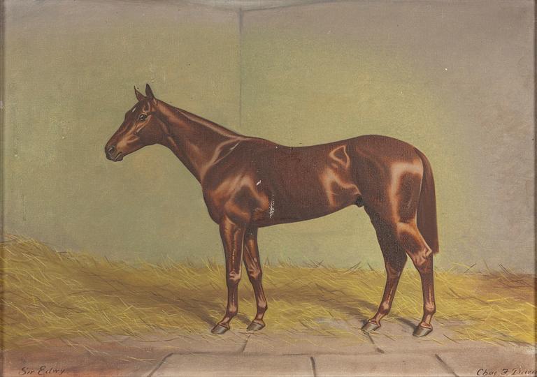 Okänd konstnär, 1800-tal, "Sir Edwy".