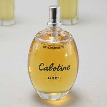 CABOCHARD, factices, seven perfumebottles.