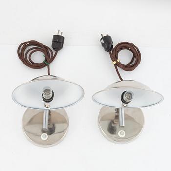 Carl Jucker, table lamps, a pair, model 3530, Napako, 1930s.