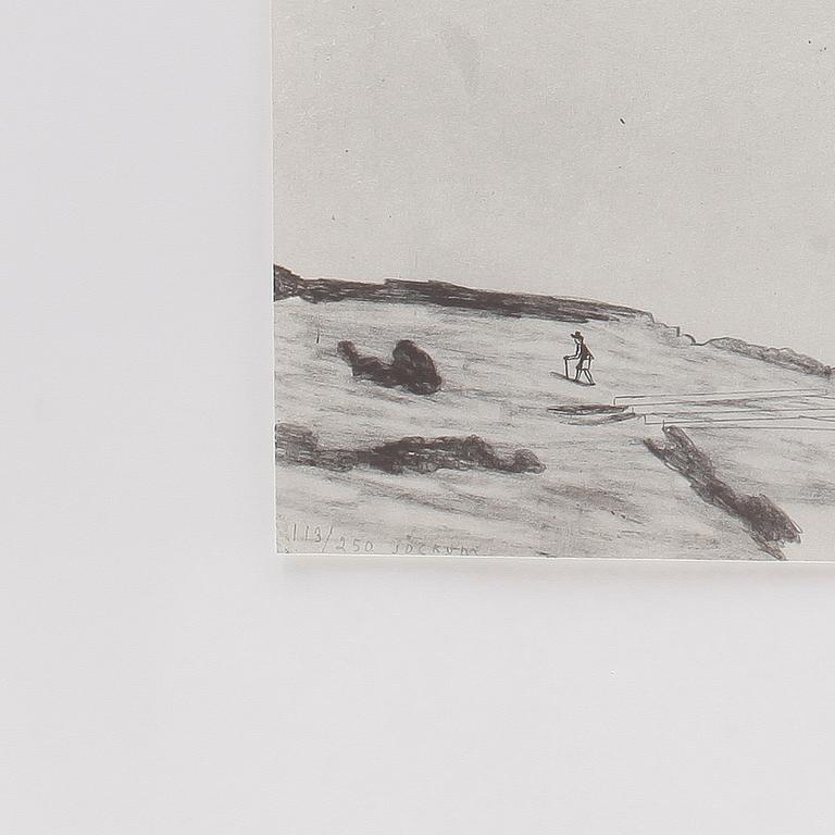JOCKUM NORDSTRÖM, litografi, signerad och numrerad 113/250.