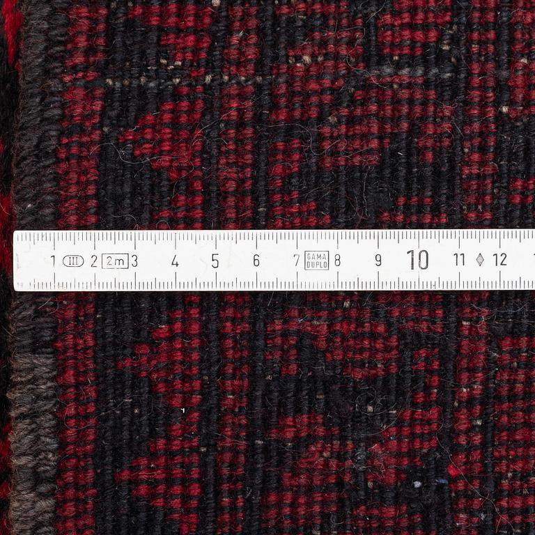 Matta, Afghan, old, ca 250 x 200 cm.