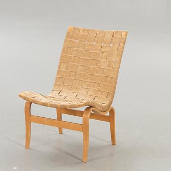 Bruno Mathsson,  fåtölj, "Eva", Firma Karl Mathsson, Värnamo.