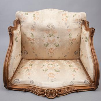 FÅTÖLJ, Louis XV -stil, 1900-talets första hälft.