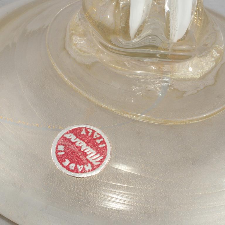 FIGURIN, glas, Murano, Italien, sannolikt 1900-talets tredje kvartal.