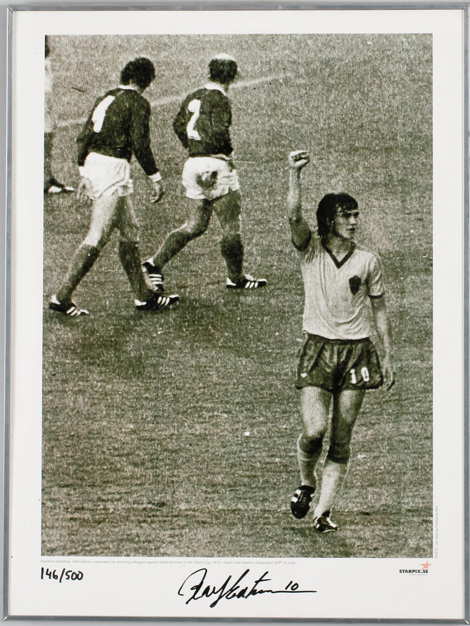 AFFISCH, Ralf Edström, sign och numr 146/500.