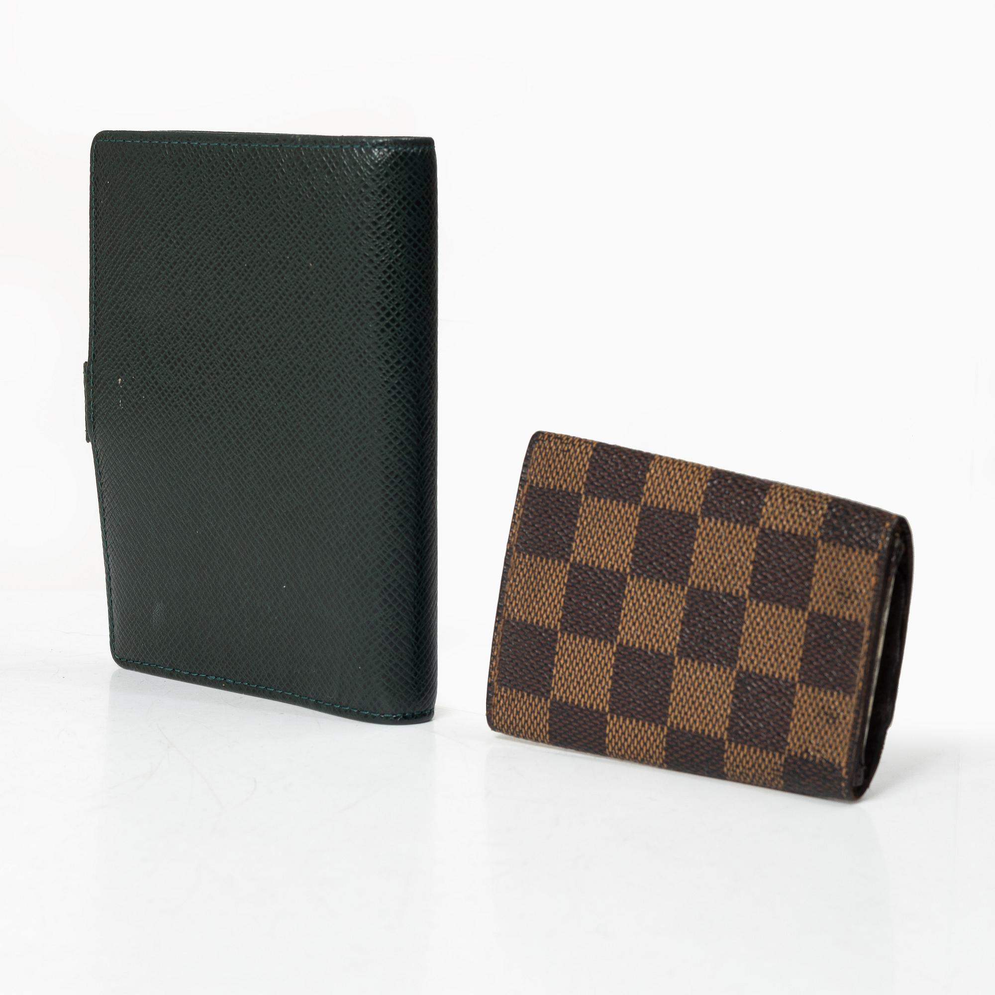 Louis Vuitton, case for agenda and key holder.