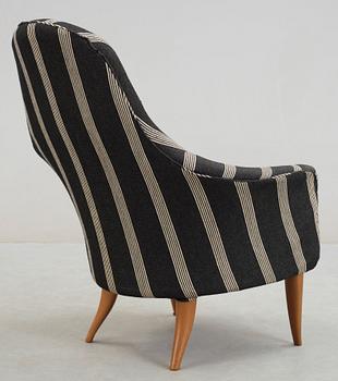 KERSTIN HÖRLIN-HOLMQUIST, fåtölj, "Stora Adam", ur serien Paradiset, NKs Triva-serie, 1950-60-tal.