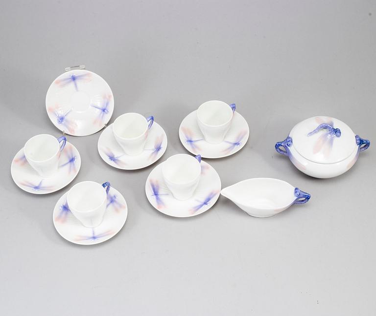 A coffee service by Alf Wallander for Rörstrand.