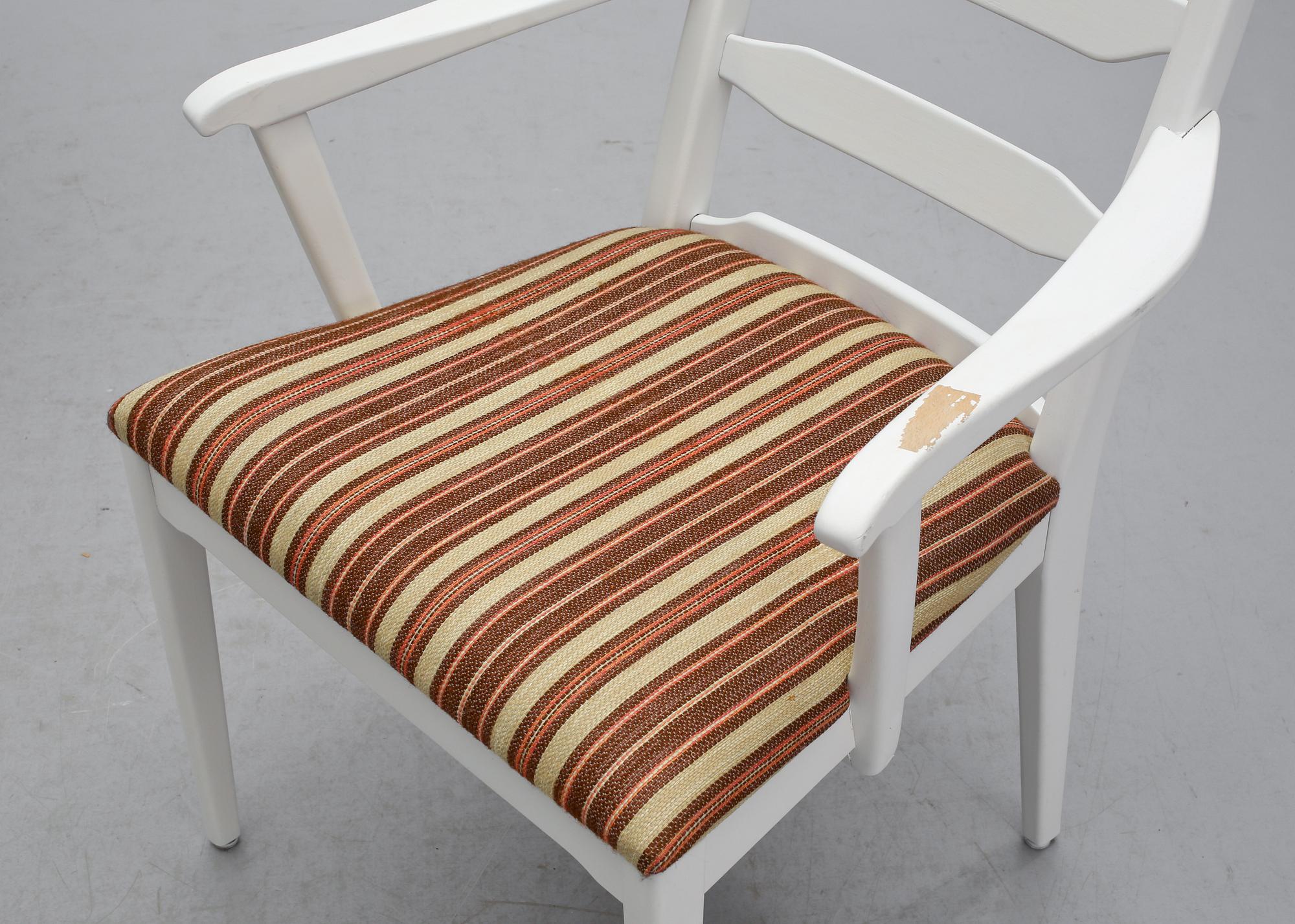 KARMSTOLAR, ett par, Vapensmeden, Carl Malmsten, 1900-talets andra hälft.