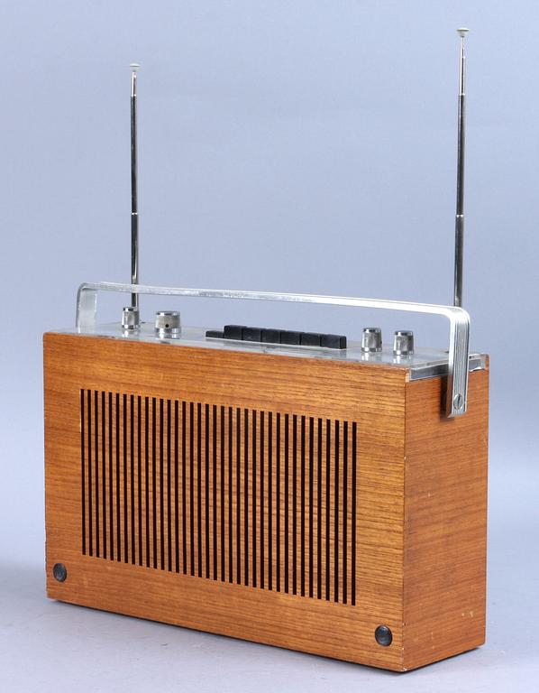 FÖRSTÄRKARE, "BEOMASTER 1001" samt RADIO "BEOLIT DE LUXE 611T", Bang & Olufsen, 1960/1970-tal.