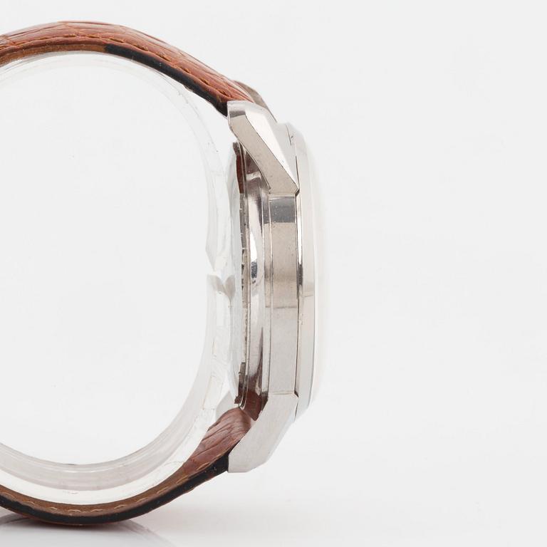 Enicar, Sherpa Graph, chronograph, "Mark 1a", “Gladius hands”, “Tachymetre Base 1000”, "Bengt Ohrelius".