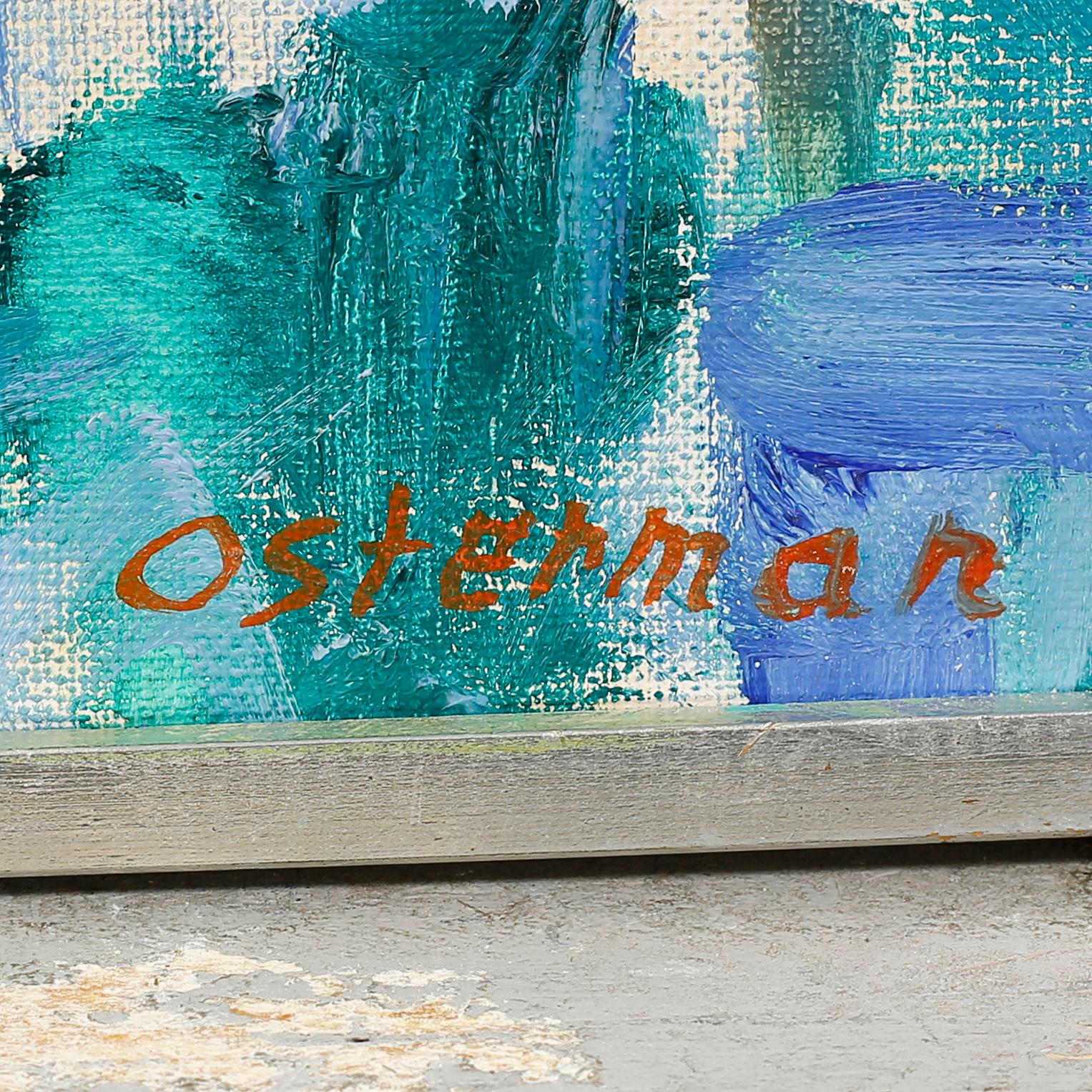 ELVINE OSTERMAN, olja på duk, signerad.