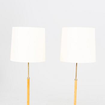 A pair of floor lamps 60-70s "Falkenbergs Belysning".