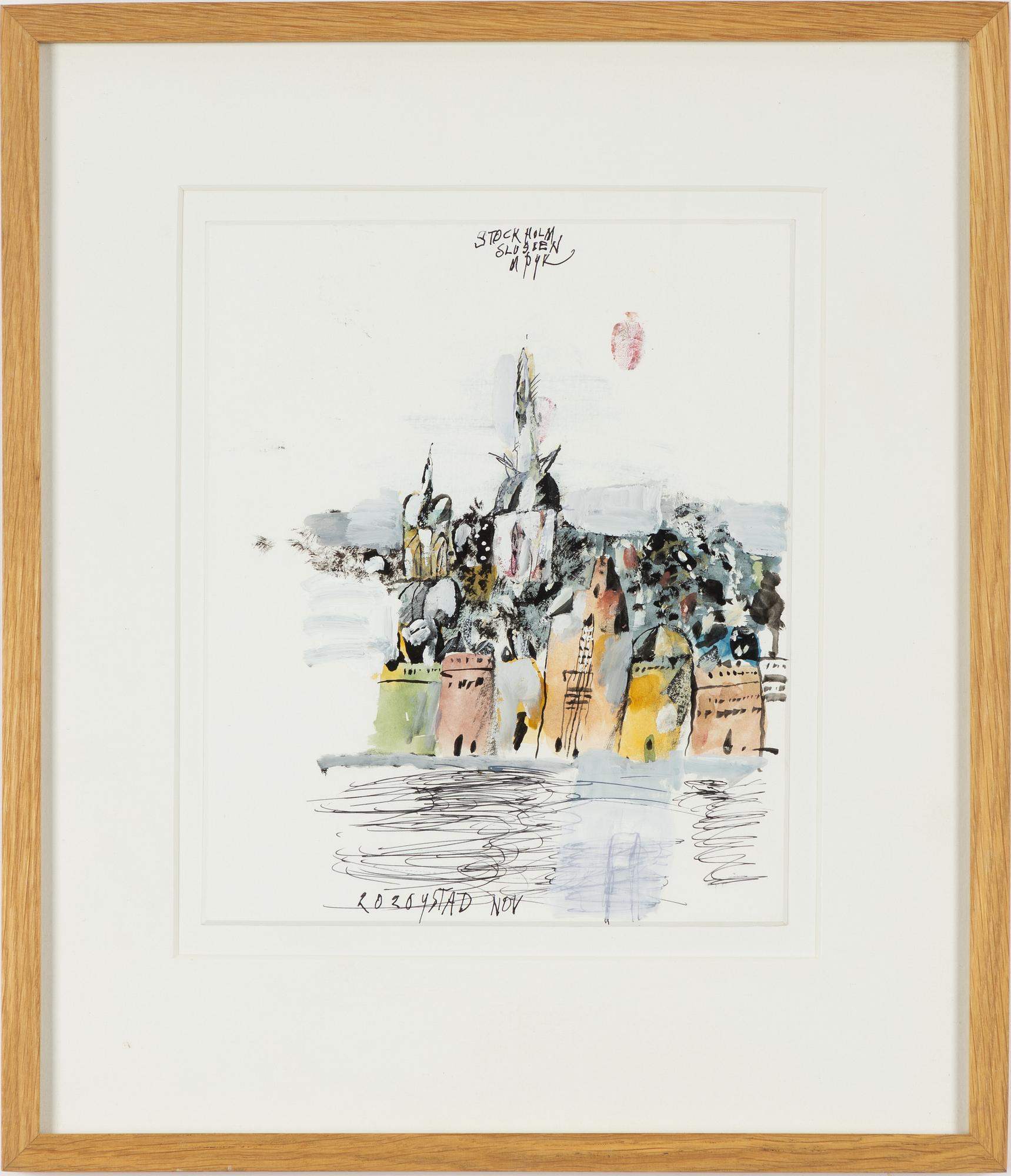 Madeleine Pyk, "Stockholm, Slussen".