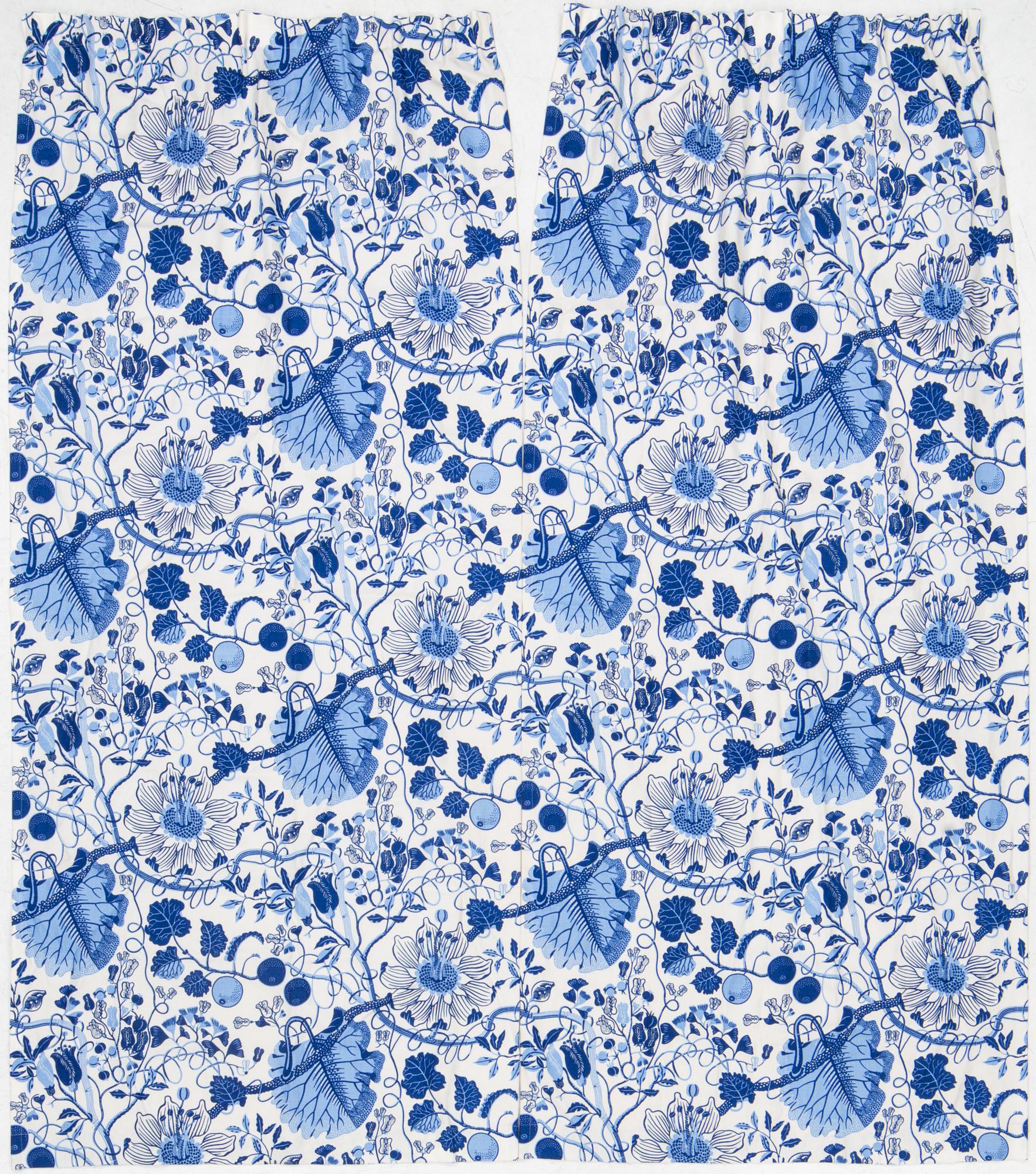 Josef Frank, gardiner, ett par, "La Plata", Svenskt Tenn.