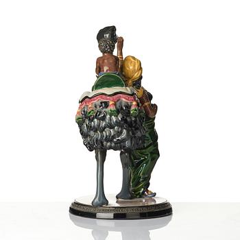 A table centerpiece, Gerbing & Stephan, Germany, late 19th century.