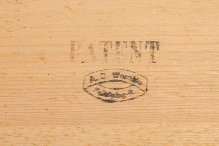 BAKBORD, allmoge, omkring sekelskiftet 18/1900.