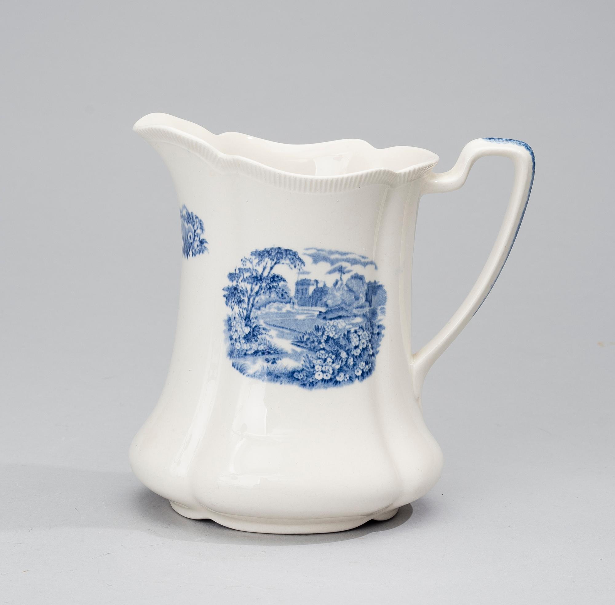 MATSERVIS, 74 delar, porslin, "English Gardens", Johnson Brothers, England 1900-första hälft.
