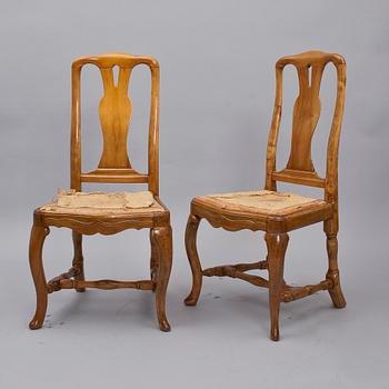 STOLAR, ett par, 1700-talet.