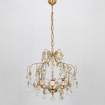 Paavo Tynell, a mid-20th century '1487/6' chandelier for Taito.