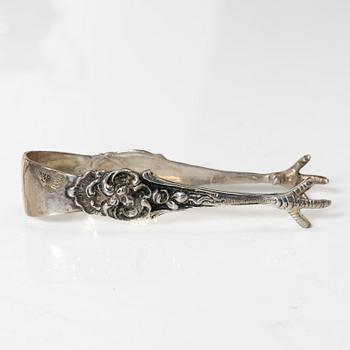 Coffee service, four pieces, silver, Rococo style, 20th century.