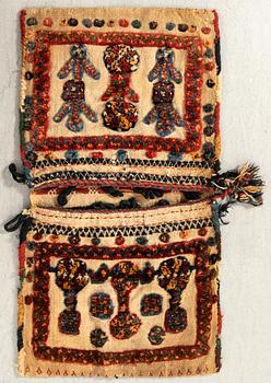 Saddle bag Kashgai antique approx. 90x49 cm.