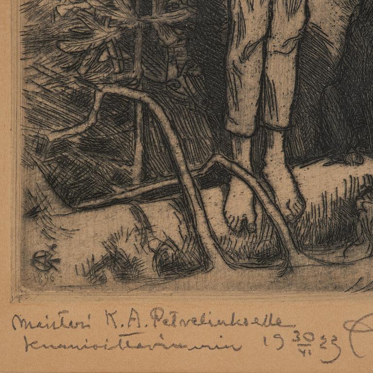 Akseli Gallen-Kallela, "Kullervo´s curse".