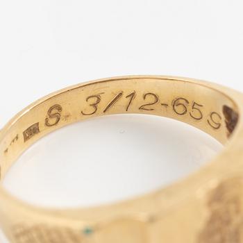 Bengt Hallberg, ring, 18K gold.
