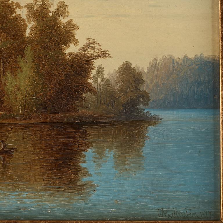 Carl Abraham Rothstén, Gustaf III:s paviljong i Haga.