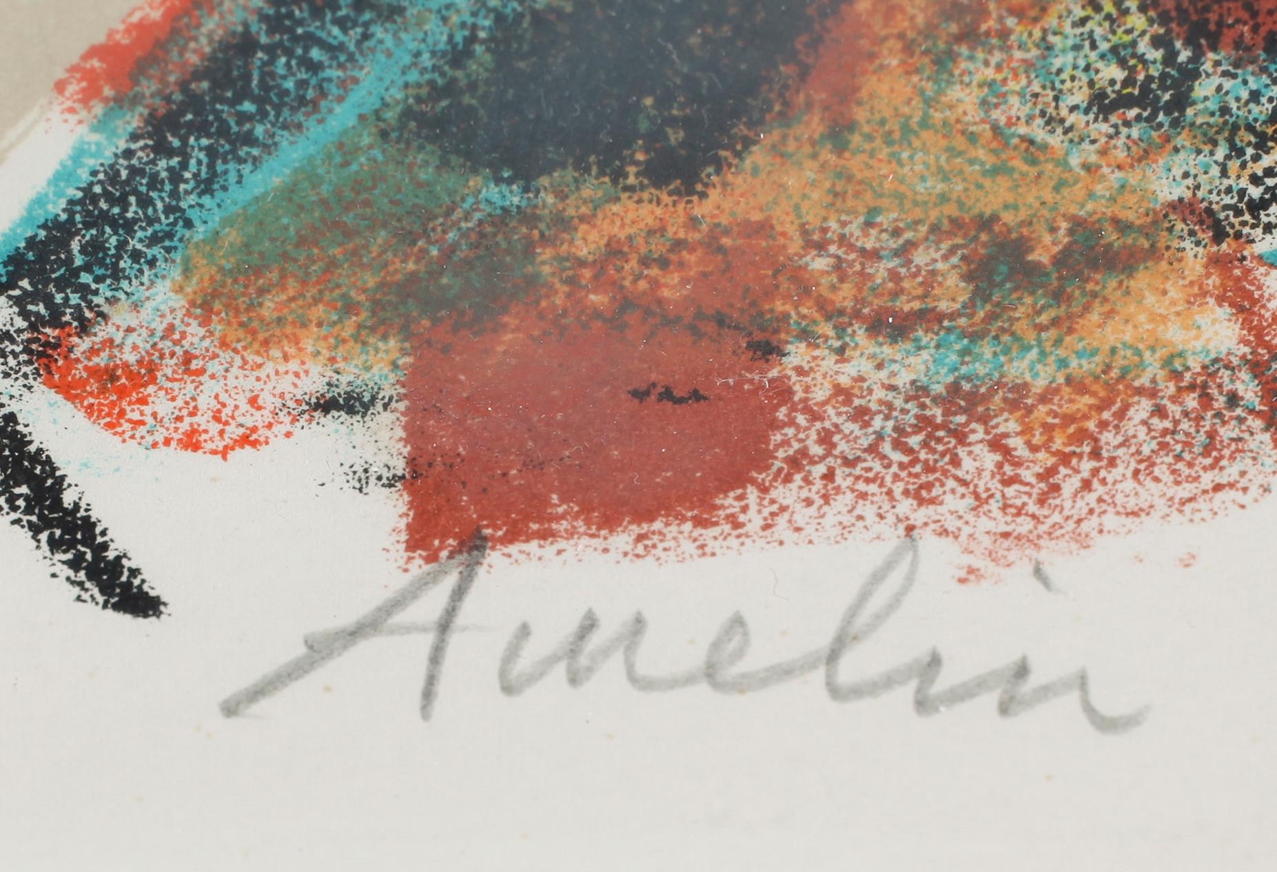 ALBIN AMELIN, färglitografi, signerad och numrerad 29/360.