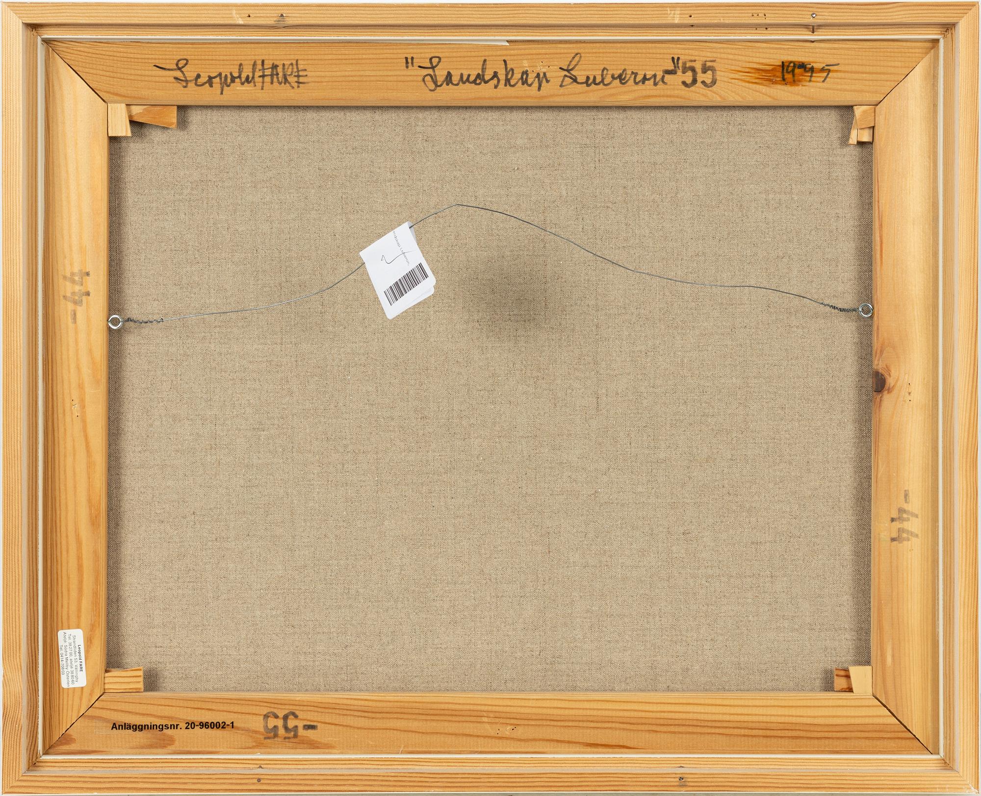 Leopold Fare,  "Landskap, Luberon".