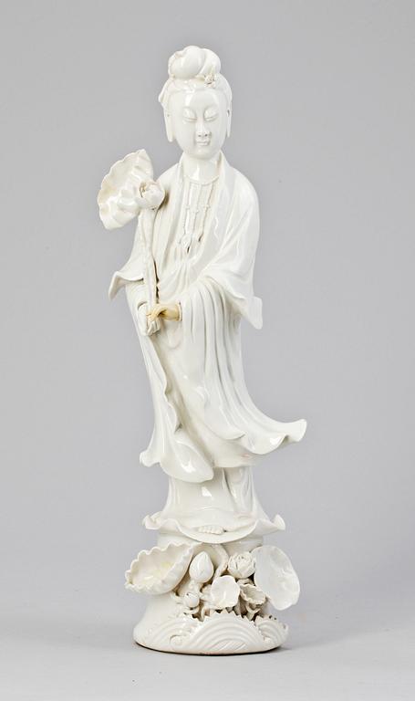 FIGURIN, porslin, Kina, 1900-tal.