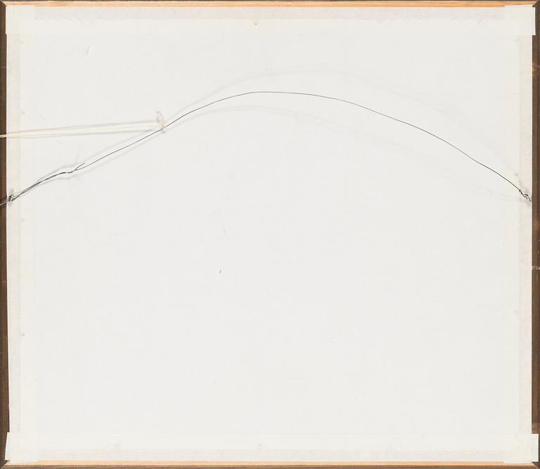 Birger Kaipiainen, teckning, tusch signerad BK -44.